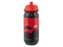 Láhev na kolo Force HILL 0,5 l, černo-červená - Láhev na kolo Force HILL 0,5 l, černo-červená