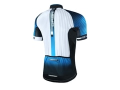 Dres Force DASH krátký rukáv, modro - černo - bílý - Dres Force DASH krátký rukáv, modro - černo - bílý