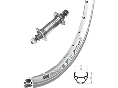 Přední kolo 26" Dragon/Joytech pevná osa - Přední kolo 26" Dragon/Joytech pevná osa