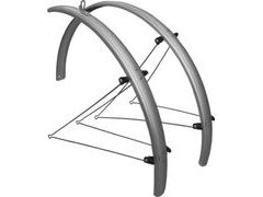 Sada blatníků Orion 28" 48mm trekingové, stříbrná - Sada blatníků Orion 28" 48mm trekingové, stříbrná