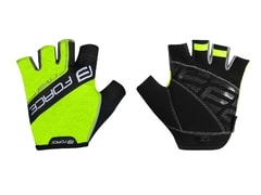 Rukavice Force RIVAL, fluo - černé - Rukavice Force RIVAL, fluo - černé
