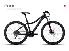 Dámské horské kolo Ghost Lanao 2 27,5" black/blue/pink 2017 - Dámské horské kolo Ghost Lanao 2 27,5" black/blue/pink 2017