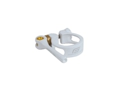 Sedlová objímka Force s RÚ 34,9mm Al, bílá - Sedlová objímka Force s RÚ 34,9mm Al, bílá