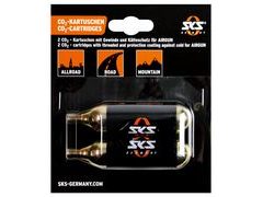 Bombička CO2, set 2 ks, 16g, se závitem, pro SKS Airbuster/Airgun - Bombička CO2, set 2 ks, 16g, se závitem, pro SKS Airbuster/Airgun