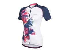 Dres RH+ Venus W Jersey PRT white/blue palm PRT - Dres RH+ Venus W Jersey PRT white/blue palm PRT