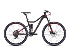 Dámské horské kolo Ghost Lanao FS 5.7 black / red 2018 - Dámské horské kolo Ghost Lanao FS 5.7 black / red 2018