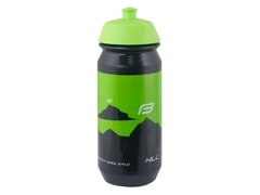 Láhev na kolo Force HILL 0,5 l, černo-zelená - Láhev na kolo Force HILL 0,5 l, černo-zelená