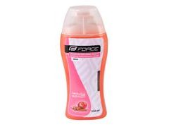 Gel sprchový FORCE dámský, 250 ml, oranžový - Gel sprchový FORCE dámský, 250 ml, oranžový