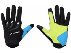 Rukavice dlouhoprsté Ghost AM limegreen / blue - Rukavice dlouhoprsté Ghost AM limegreen / blue