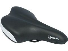 Sedlo VELO VL-3082A dětské, černo-bílé - Sedlo VELO VL-3082A dětské, černo-bílé