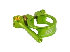 Sedlová objímka Force s RÚ 34,9mm Al, zelená - Sedlová objímka Force s RÚ 34,9mm Al, zelená