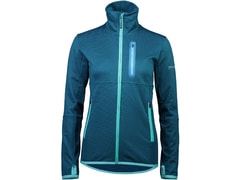 Mikina Mons Royale merino APPROACH TECH MID JACKET W oily blue - Mikina Mons Royale merino APPROACH TECH MID JACKET W oily blue