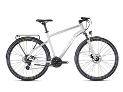 Pánské trekingové kolo Ghost Square Trekking 2.8 silver / green 2018 - Pánské trekingové kolo Ghost Square Trekking 2.8 silver / green 2018