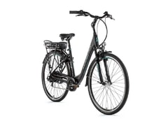 Městské elektrokolo s nízkým nástupem Leader Fox PARK CITY 28" černá mat/zelená 2018 - Městské elektrokolo s nízkým nástupem Leader Fox PARK CITY 28" černá mat/zelená 2018