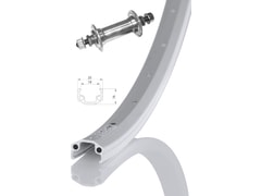 Přední kolo 26" RMX/Joytech pevná osa - Přední kolo 26" RMX/Joytech pevná osa