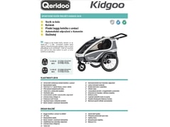 Cyklovozík Qeridoo Kidgoo2 Disc 2019 - Cyklovozík Qeridoo Kidgoo2 Disc 2019