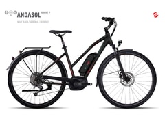Dámské trekingové elektrokolo Ghost ANDASOL Trekking 5 28" Lady 2017 - Dámské trekingové elektrokolo Ghost ANDASOL Trekking 5 28" Lady 2017
