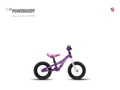Odrážedlo Ghost Powerkiddy 12" violet 2016 - Odrážedlo Ghost Powerkiddy 12" violet 2016