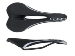 Sedlo Force ALEX HOLE sport.,černo-bílé,černé liž. - Sedlo Force ALEX HOLE sport.,černo-bílé,černé liž.