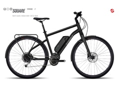 Pánské trekingové elektrokolo Ghost SQUARE Trekking 2 28" 2017 - Pánské trekingové elektrokolo Ghost SQUARE Trekking 2 28" 2017