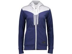 Mikina Mons Royale merino COVERT MID-HIT HOODY navy / grey marl - Mikina Mons Royale merino COVERT MID-HIT HOODY navy / grey marl