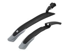 Sada blatníků Force WARD, 26" - 29" plast, černo - šedé - Sada blatníků Force WARD, 26" - 29" plast, černo - šedé