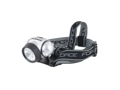 Čelovka Force FOG 7 LED diod + baterie, stříbrná - Čelovka Force FOG 7 LED diod + baterie, stříbrná