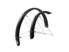 Sada blatníků Force Aluflex 24" + vzpěry, černé - Sada blatníků Force Aluflex 24" + vzpěry, černé