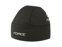 Cyklo čepice pod přilbu Force lycra, černá UNI - Cyklo čepice pod přilbu Force lycra, černá UNI