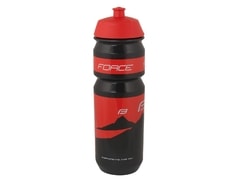 Láhev na kolo Force HILL 0,75 l, černo-červená - Láhev na kolo Force HILL 0,75 l, černo-červená