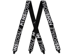 Kšandy Mons Royale AFTERBANG SUSPENDERS black / white - Kšandy Mons Royale AFTERBANG SUSPENDERS black / white